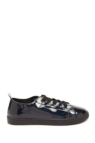 Forever21 Iridescent Low Top Sneakers