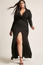 Forever21 Plus Size Twist-front Maxi Dress
