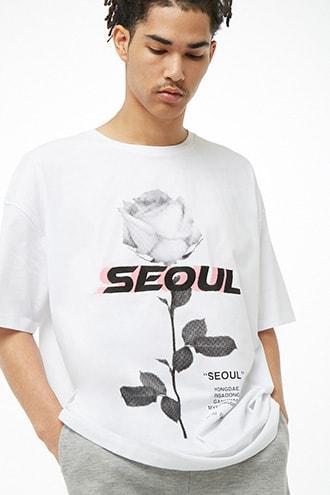 Forever21 Corella Seoul Graphic Tee