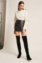 Forever21 Lfl By Lust For Life Velvet Over-the-knee Boots