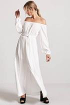 Forever21 Woven Off-the-shoulder Maxi Dress