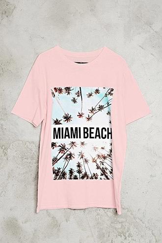 21 Men Men's  Miami Beach Graphic Tee