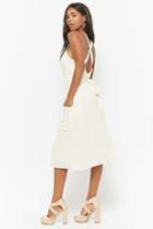 Forever21 Mock Button-front Midi Dress