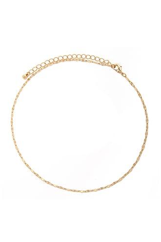 Forever21 Etched Chain-link Necklace