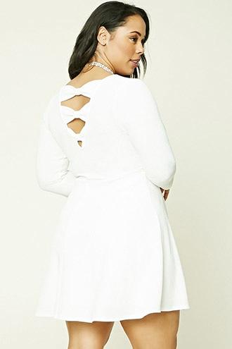 Forever21 Plus Size Back Bow Dress