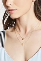 Forever21 Layered Star Pendant Necklace
