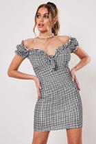 Forever21 Missguided Gingham Bodycon Dress