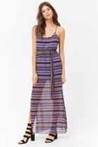Forever21 Sheer Tribal-inspired Maxi Dress
