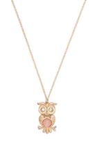 Forever21 Owl Pendant Longline Necklace