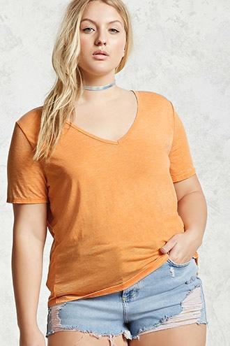 Forever21 Plus Size Slub Knit Tee