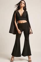 Forever21 Slit-back Flared Pants