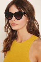 Forever21 Tortoise Cat Eye Sunglasses