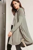Forever21 Ruched Drawstring Cardigan