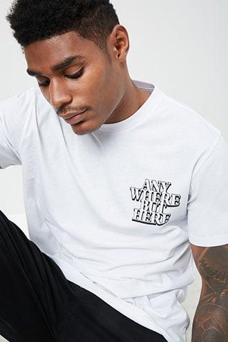 Forever21 Any Where But Here Graphic Tee