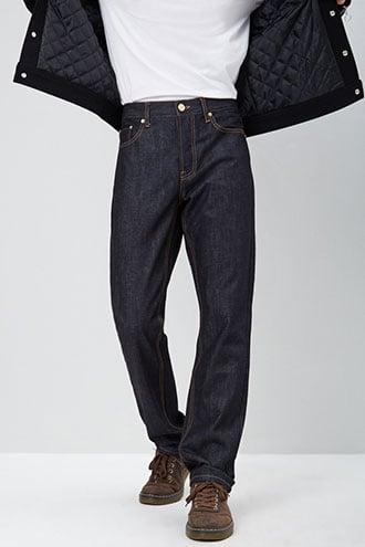 Forever21 Clean Wash Straight-leg Jeans