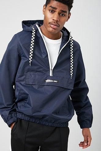 Forever21 Members Only Hooded Anorak