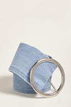 Forever21 Denim O-buckle Belt