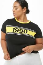 Forever21 Plus Size 1990 Graphic Tee