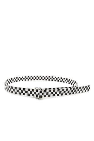 Forever21 Checkered D-ring Belt