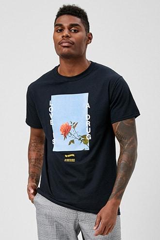 Forever21 Civil Regime Love Graphic Tee