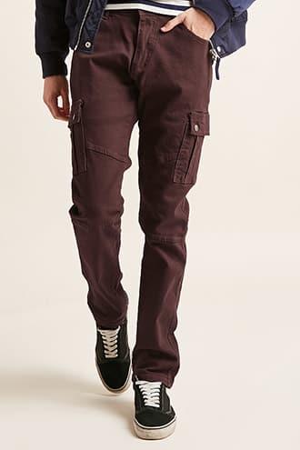 Forever21 Cain & Abel Denim Cargo Jeans