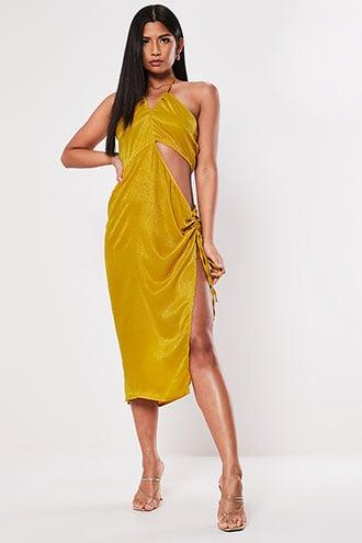 Forever21 Missguided Cutout Halter Dress
