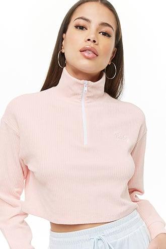 Forever21 Velvet Baby Graphic Pullover