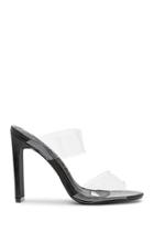 Forever21 Clear-strap High Heels