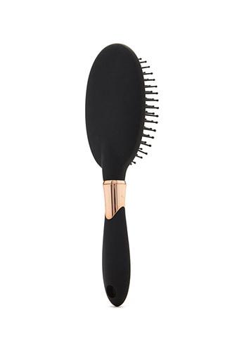 Forever21 Black & Gold Round Hair Brush