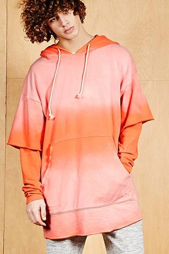 Forever21 Private Academy Ombre Hoodie