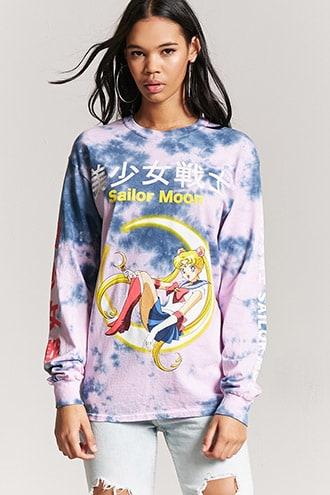 Forever21 Sailor Moon Long Sleeve Tee