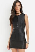Forever21 Studded Faux Leather Dress