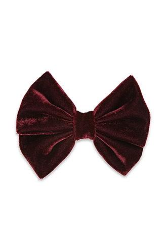 Forever21 Velveteen Double-bow Barrette