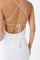 Forever21 R By Raga Floral Embroidered Maxi Dress