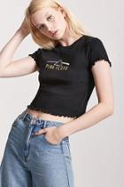 Forever21 Pink Floyd Lettuce-edge Tee