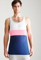 Forever21 Colorblocked Piqu&eacute; Tank Top