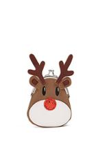 Forever21 Red-nose Reindeer Coin Purse