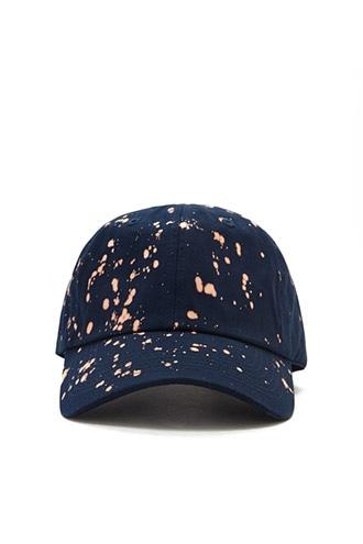 21 Men Navy Any Memes Bleach Dye Cap