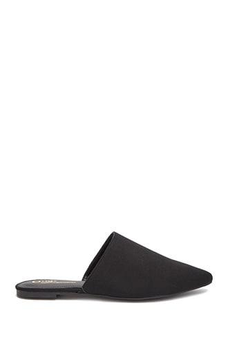 Forever21 Canvas Mule Slides