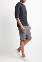 Forever21 Marled Drawstring Sweatshorts