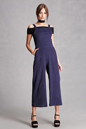 Forever21 Miss Truth Corduroy Overalls