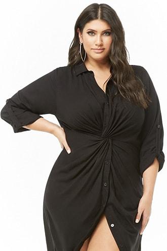 Forever21 Plus Size Shirt Dress