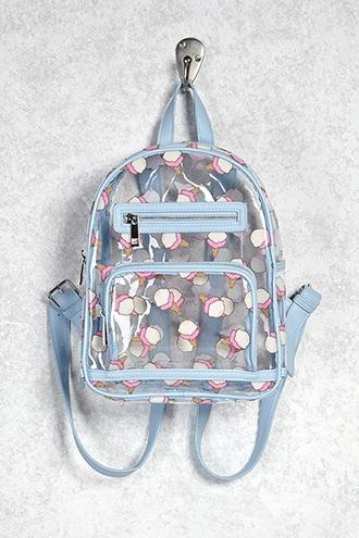Forever21 Ice Cream Print Backpack