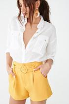 Forever21 Gauze Button-front Shirt