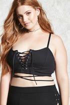 Forever21 Plus Size Strappy Crop Top
