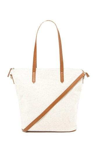 Forever21 Zip-top Canvas Tote