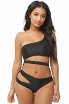 Forever21 Cutout One-shoulder Swimsuit