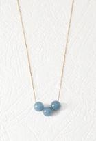 Forever21 Faux Stone Bead Necklace