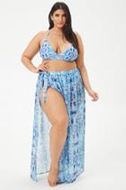 Forever21 Plus Size Kulani Kinis Ornate Swim Cover-up