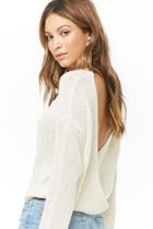 Forever21 Plunging Surplice Sweater